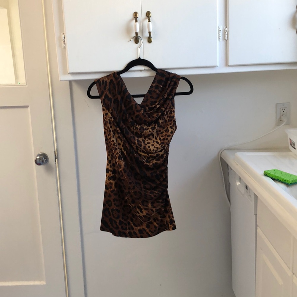 REDUCED!!!  Vince Camino leopard print dress